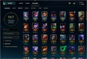 Lol - Conta Prata II - Level +50 - Muitas Skins e champs - - League of Legends
