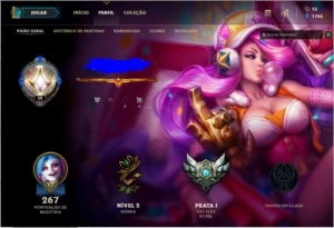Lol - Conta Prata II - Level +50 - Muitas Skins e champs - - League of Legends