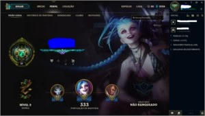 Conta platina 5 - League of Legends LOL