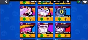 CONTA BRAWL STARS FULL