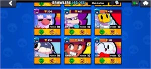 CONTA BRAWL STARS FULL
