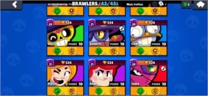 CONTA BRAWL STARS FULL