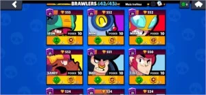 CONTA BRAWL STARS FULL