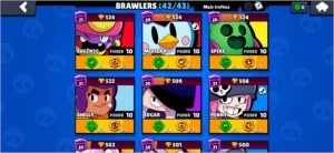 CONTA BRAWL STARS FULL