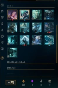 CONTA SMURF, PLAT 4 COM MMR BOM - League of Legends LOL