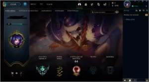 CONTA SMURF, PLAT 4 COM MMR BOM - League of Legends LOL