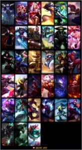 Conta League of Legends - Ouro 1 - 78 Campeoes e 33 Skins LOL
