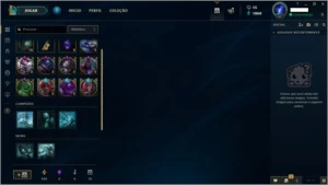 Conta League of Legends - Ouro 1 - 78 Campeoes e 33 Skins LOL