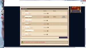 Conta do tibia segue informações abaixo!!
