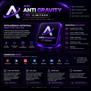 Api Anti Gravity Ilimitado - Outros