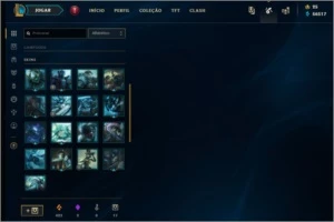 Conta Unranked com mais de R$8000 Investidos - League of Legends LOL