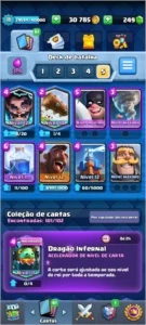 Conta Clash Royale