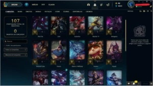 Conta level 36, unranked upada sem trapaça - League of Legends LOL