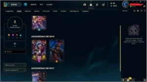 Conta level 36, unranked upada sem trapaça - League of Legends LOL