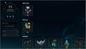 Conta - 697 Skins - League of Legends LOL