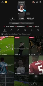 Conta de tiktok, com 3,500 seguidores e com live liberado - Redes Sociais