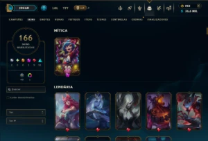 Unranked com TODOS os Champs e 166 Skins ( JG / ADC / ADC ) - League of Legends LOL