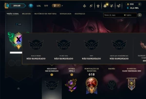 Unranked com TODOS os Champs e 166 Skins ( JG / ADC / ADC ) - League of Legends LOL
