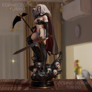 Lady Death 3D - Arquivo STL para impressão 3D - Outros