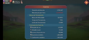 Conta Lords Mobile T5 Desapego