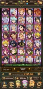 CONTA  7ds Nanatsu no Taizai - Mobile Legends