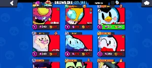 Conta antiga de brawl com 3 passes - Brawl Stars