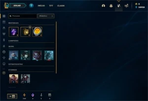 CONTA SMURF UNRANKED COM YONE EMISSÁRIO DA LUZ 59K EA - League of Legends LOL
