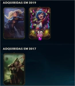Conta League Of Legends Diamante 4 LOL