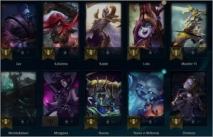 Conta League Of Legends Diamante 4 LOL