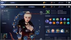 Mir4 conta maga lv 66 68k de poder - 700R$