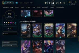 Conta Esmeralda 4 - League of Legends LOL