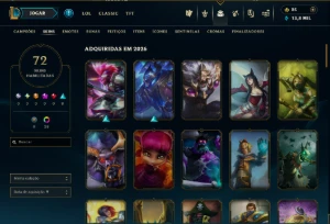 Conta Esmeralda 4 - League of Legends LOL