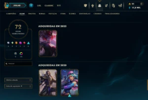 Conta Esmeralda 4 - League of Legends LOL