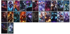Conta barata League of Legends com várias skins LOL