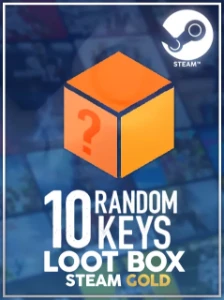 Loot Box De 10 Keys Steam Gold (Entrega Imediata)