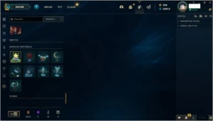 CONTA ANTIGA 2013 DIVERSAS SKINS LEGADO LEAGUE OF LEGENDS LOL
