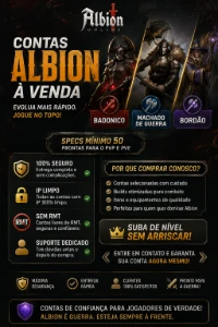 Conta Albion - Spec em Badonico - Albion Online