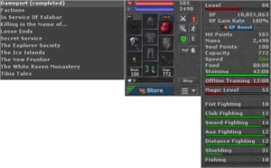 Vendo char Justera 77 dias de Vouchers - Tibia