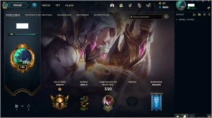 Conta Platina com muitas Skins - League of Legends LOL