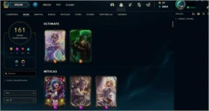 Conta Platina com muitas Skins - League of Legends LOL