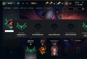 Esmeralda 2 com 90 Champs e 39 Skins ( MAIN JG )