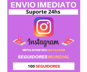 Seguidores instagram permanente A PARTIR DE 100 - Redes Sociais