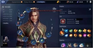 Conta Mir4 Lvl 60 60k de poder Server NA34