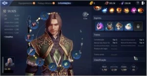 Conta Mir4 Lvl 60 60k de poder Server NA34