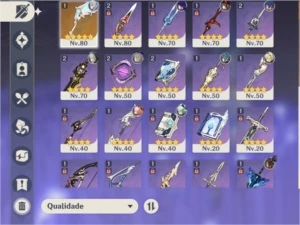 Ganyu, hutao, raiden shogun, harpa celestial. Xiangling c6 - Genshin Impact
