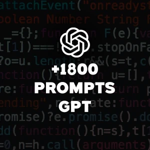 IA PACK + 1.800 Prompts De Comandos Secretos Chat Gpt🤖📈 - Outros