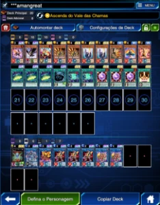Conta Duel Links +25decks/+5100 packs/9999gemas/3bilhetes UR - Yu-Gi-Oh Duel Links