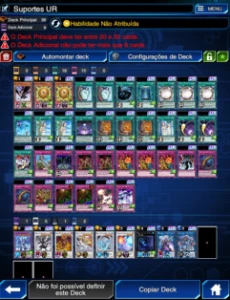 Conta Duel Links +25decks/+5100 packs/9999gemas/3bilhetes UR - Yu-Gi-Oh Duel Links