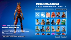 Conta Fortnite com conta epic (PREÇO NEGOCIÁVEL)