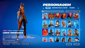 Conta Fortnite com conta epic (PREÇO NEGOCIÁVEL)